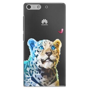 Plastové puzdro iSaprio - Leopard With Butterfly - Huawei Ascend P7 Mini vyobraziť