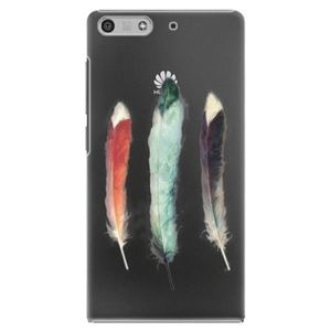 Plastové puzdro iSaprio - Three Feathers - Huawei Ascend P7 Mini vyobraziť
