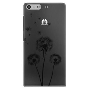 Plastové puzdro iSaprio - Three Dandelions - black - Huawei Ascend P7 Mini vyobraziť