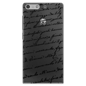 Plastové puzdro iSaprio - Handwriting 01 - black - Huawei Ascend P7 Mini vyobraziť