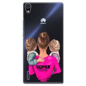 Plastové puzdro iSaprio - Super Mama - Two Boys - Huawei Ascend P7 vyobraziť