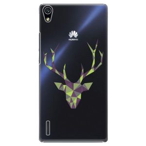 Plastové puzdro iSaprio - Deer Green - Huawei Ascend P7 vyobraziť