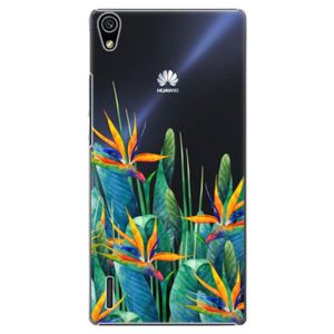 Plastové puzdro iSaprio - Exotic Flowers - Huawei Ascend P7 vyobraziť