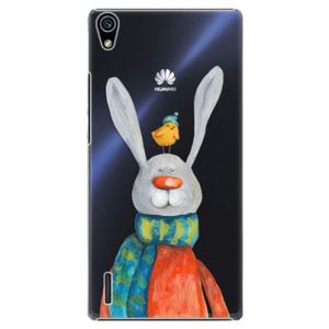 Plastové puzdro iSaprio - Rabbit And Bird - Huawei Ascend P7 vyobraziť