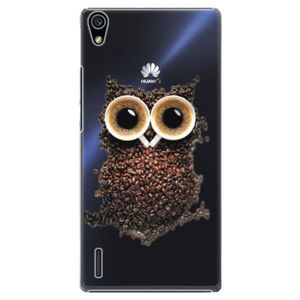 Plastové puzdro iSaprio - Owl And Coffee - Huawei Ascend P7 vyobraziť