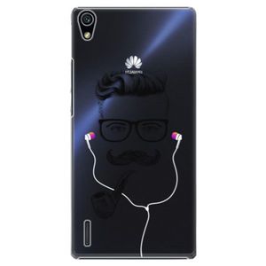 Plastové puzdro iSaprio - Man With Headphones 01 - Huawei Ascend P7 vyobraziť