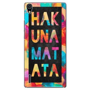 Plastové puzdro iSaprio - Hakuna Matata 01 - Huawei Ascend P7 vyobraziť