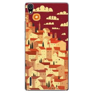 Plastové puzdro iSaprio - Mountain City - Huawei Ascend P7 vyobraziť