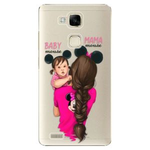 Plastové puzdro iSaprio - Mama Mouse Brunette and Girl - Huawei Ascend Mate7 vyobraziť
