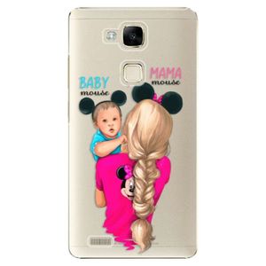 Plastové puzdro iSaprio - Mama Mouse Blonde and Boy - Huawei Ascend Mate7 vyobraziť