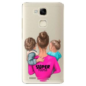 Plastové puzdro iSaprio - Super Mama - Boy and Girl - Huawei Ascend Mate7 vyobraziť