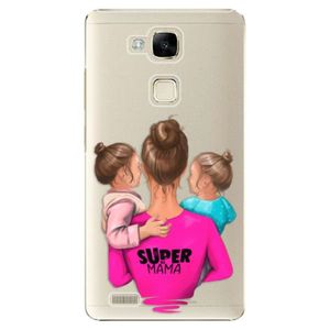 Plastové puzdro iSaprio - Super Mama - Two Girls - Huawei Ascend Mate7 vyobraziť