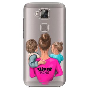 Plastové puzdro iSaprio - Super Mama - Boy and Girl - Huawei Ascend G8 vyobraziť
