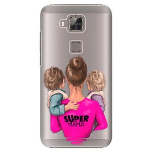 Plastové puzdro iSaprio - Super Mama - Two Boys - Huawei Ascend G8 vyobraziť