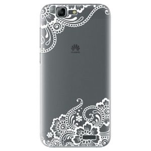 Plastové puzdro iSaprio - White Lace 02 - Huawei Ascend G7 vyobraziť