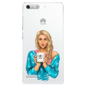 Plastové puzdro iSaprio - Coffe Now - Blond - Huawei Ascend G6 vyobraziť