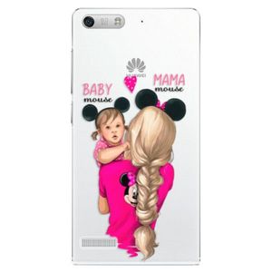 Plastové puzdro iSaprio - Mama Mouse Blond and Girl - Huawei Ascend G6 vyobraziť