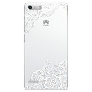 Plastové puzdro iSaprio - White Lace 02 - Huawei Ascend G6 vyobraziť