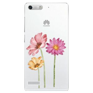 Plastové puzdro iSaprio - Three Flowers - Huawei Ascend G6 vyobraziť