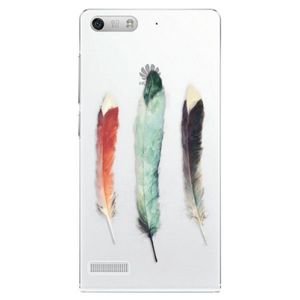 Plastové puzdro iSaprio - Three Feathers - Huawei Ascend G6 vyobraziť