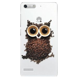 Plastové puzdro iSaprio - Owl And Coffee - Huawei Ascend G6 vyobraziť