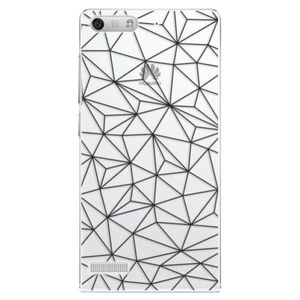 Plastové puzdro iSaprio - Abstract Triangles 03 - black - Huawei Ascend G6 vyobraziť