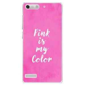 Plastové puzdro iSaprio - Pink is my color - Huawei Ascend G6 vyobraziť