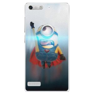 Plastové puzdro iSaprio - Mimons Superman 02 - Huawei Ascend G6 vyobraziť