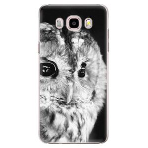 Plastové puzdro iSaprio - BW Owl - Samsung Galaxy J5 2016 vyobraziť