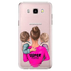 Plastové puzdro iSaprio - Super Mama - Two Boys - Samsung Galaxy J5 2016 vyobraziť