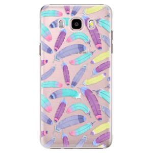 Plastové puzdro iSaprio - Feather Pattern 01 - Samsung Galaxy J5 2016 vyobraziť