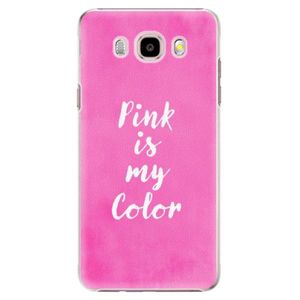 Plastové puzdro iSaprio - Pink is my color - Samsung Galaxy J5 2016 vyobraziť