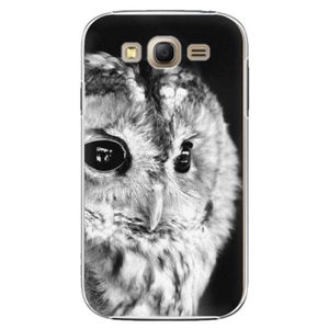 Plastové puzdro iSaprio - BW Owl - Samsung Galaxy Grand Neo Plus vyobraziť
