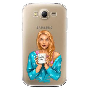 Plastové puzdro iSaprio - Coffe Now - Redhead - Samsung Galaxy Grand Neo Plus vyobraziť
