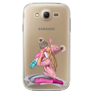 Plastové puzdro iSaprio - Kissing Mom - Blond and Girl - Samsung Galaxy Grand Neo Plus vyobraziť