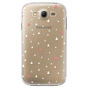 Plastové puzdro iSaprio - Abstract Triangles 02 - white - Samsung Galaxy Grand Neo Plus vyobraziť