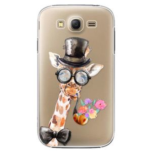 Plastové puzdro iSaprio - Sir Giraffe - Samsung Galaxy Grand Neo Plus vyobraziť