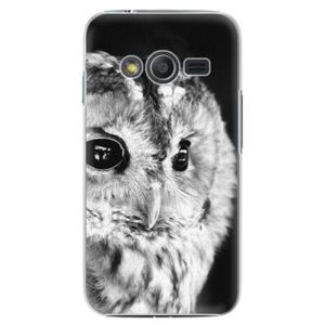 Plastové puzdro iSaprio - BW Owl - Samsung Galaxy Trend 2 Lite vyobraziť