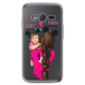 Plastové puzdro iSaprio - Mama Mouse Brunette and Girl - Samsung Galaxy Trend 2 Lite vyobraziť