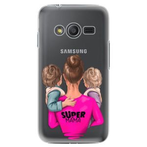 Plastové puzdro iSaprio - Super Mama - Two Boys - Samsung Galaxy Trend 2 Lite vyobraziť