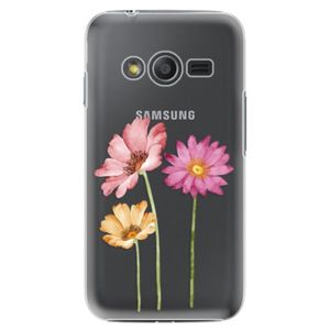Plastové puzdro iSaprio - Three Flowers - Samsung Galaxy Trend 2 Lite vyobraziť