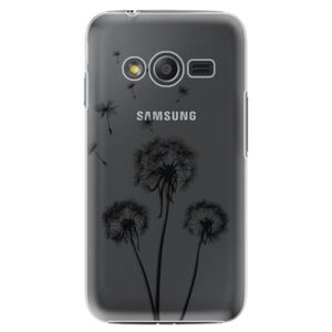 Plastové puzdro iSaprio - Three Dandelions - black - Samsung Galaxy Trend 2 Lite vyobraziť
