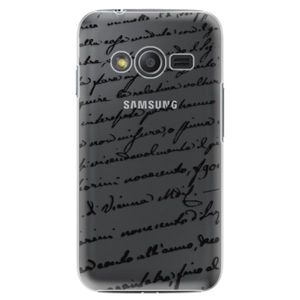 Plastové puzdro iSaprio - Handwriting 01 - black - Samsung Galaxy Trend 2 Lite vyobraziť