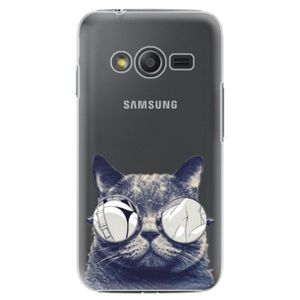 Plastové puzdro iSaprio - Crazy Cat 01 - Samsung Galaxy Trend 2 Lite vyobraziť