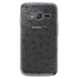 Plastové puzdro iSaprio - Abstract Triangles 03 - black - Samsung Galaxy Trend 2 Lite vyobraziť