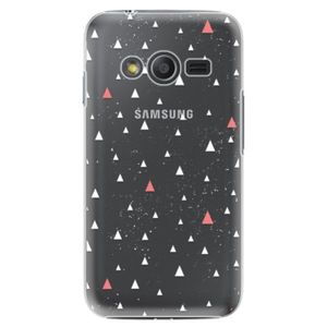 Plastové puzdro iSaprio - Abstract Triangles 02 - white - Samsung Galaxy Trend 2 Lite vyobraziť