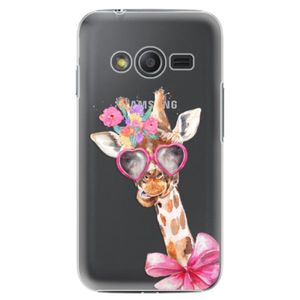 Plastové puzdro iSaprio - Lady Giraffe - Samsung Galaxy Trend 2 Lite vyobraziť