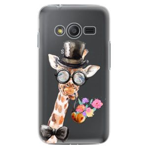 Plastové puzdro iSaprio - Sir Giraffe - Samsung Galaxy Trend 2 Lite vyobraziť