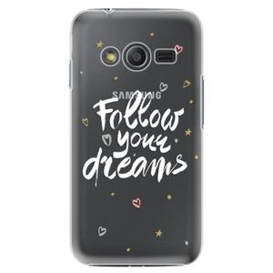 Plastové puzdro iSaprio - Follow Your Dreams - white - Samsung Galaxy Trend 2 Lite vyobraziť
