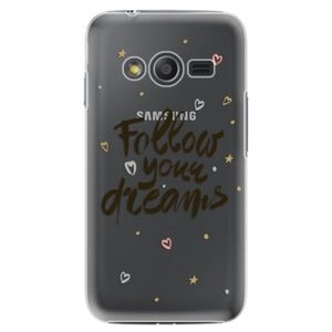 Plastové puzdro iSaprio - Follow Your Dreams - black - Samsung Galaxy Trend 2 Lite vyobraziť